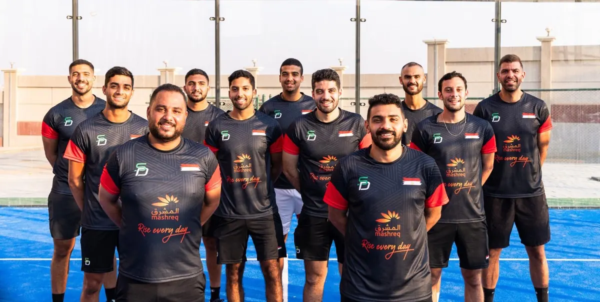 SD men's team in the Mashreq sponsored kit